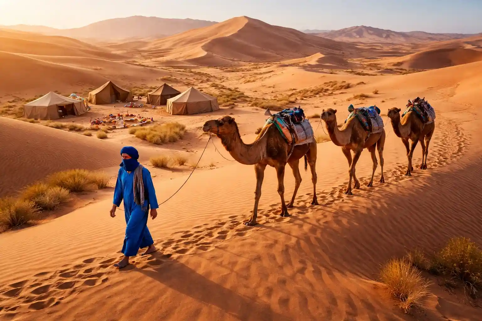 M’Hamid El Ghizlane Desert Tour – Sahara Trekking & Camel Tours Guide